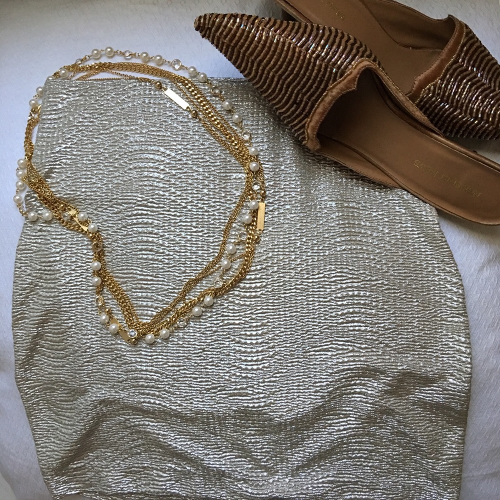 Sexy shimmering gold mini skirt !! 🥂- SALE!!